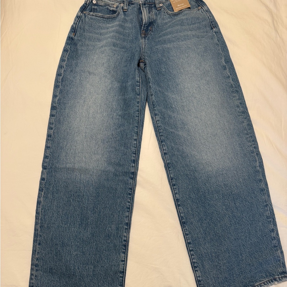 Madewell Vintage Wide-Leg Blue Jeans